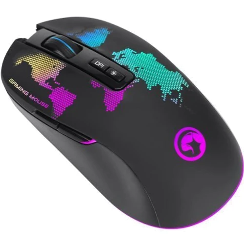 Мышь Marvo M422 RGB-LED Black: Интерфейс подключения USB