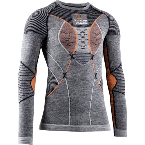 Термокофта X-Bionic Apani 4.0 Merino Shirt Round Neck Long Sleeve Men L B080 (AP-WT06W19M)