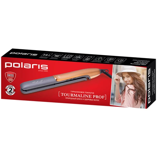 Стайлер Polaris PHSS 2098 TTi Tourmaline PROF: Довжина мережевого шнура, м 2