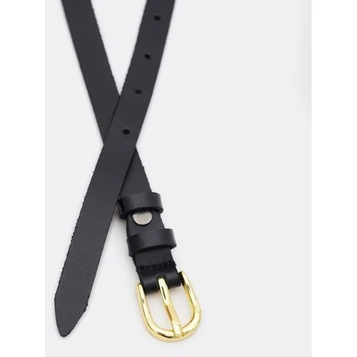 Жіночий ремінь Borsa Leather чорний (100v1genw43-black): Стать Женский