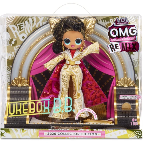 Игровой набор с коллекционной куклой L.O.L. Surprise! серии "O.M.G. Remix" - Селебрити (569879) фото 12