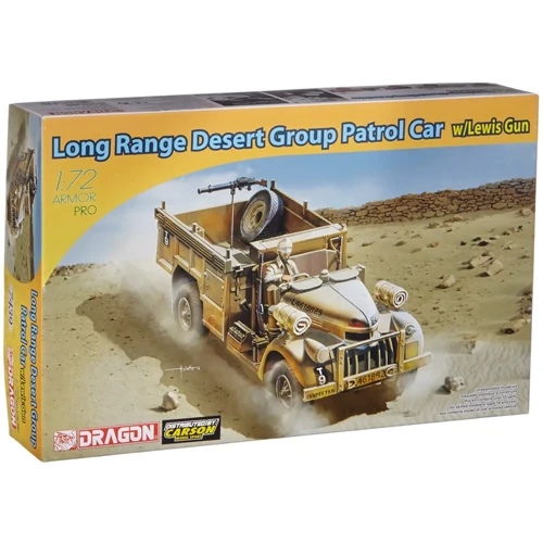 Патрульний автомобіль Dragon LRDG з кулеметом Льюїса DRA7439: Виробник Dragon