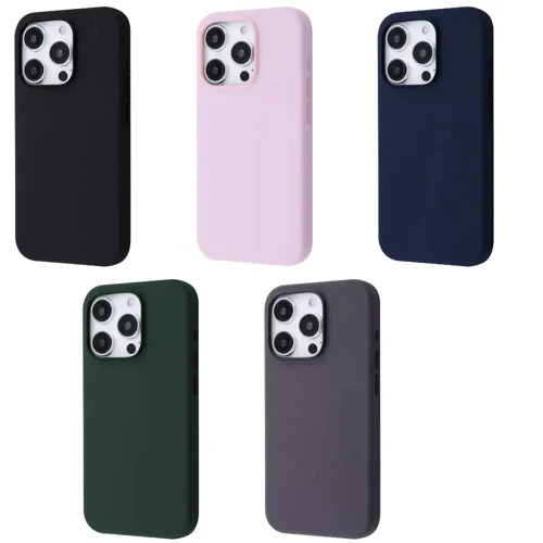 Чехол для iPhone Proove Silicone Case with Magnetic Ring Cypress for iPhone 15 Pro Max: Цвет зеленый