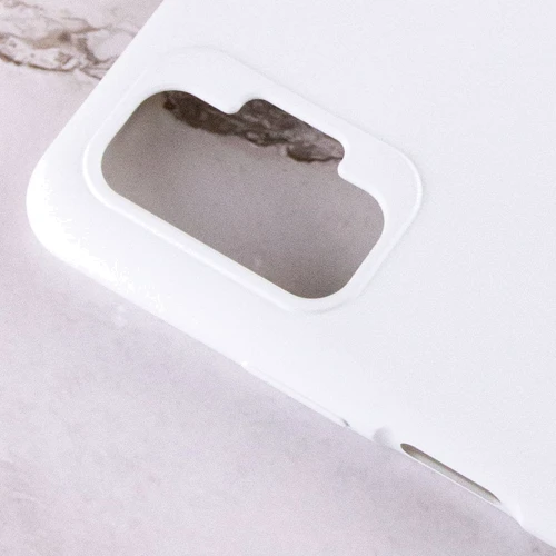 Аксессуар для смартфона Mobile Case Silicone Cover White for Xiaomi Redmi Note 10 Pro / 10 Pro Max: Материал силикон