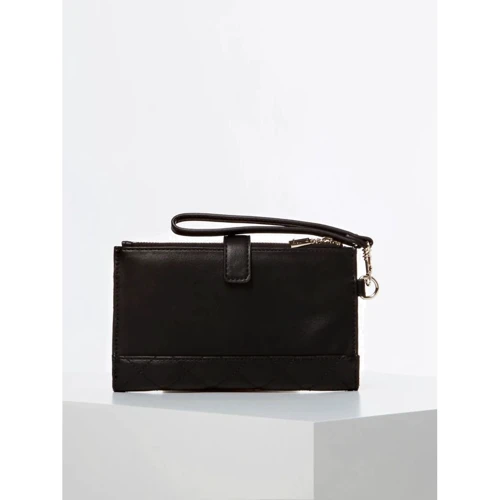Женский кошелек Guess Melise Slg Dbl Zip Organizer черный (SWVG7667570-BLA): Пол Женский