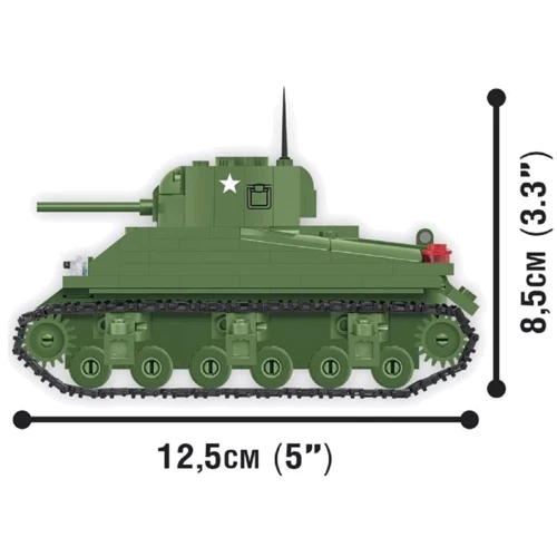 Конструктор COBI Танк M4 Шерман, 300 деталей (COBI-3063): Серия World Of Tanks