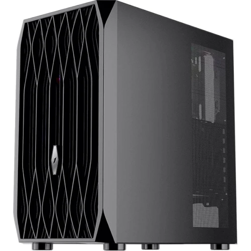 Корпус 1stPlayer AY7-4F1 Black: Форм-фактор материнской платы ATX/MicroATX/Mini-ITX