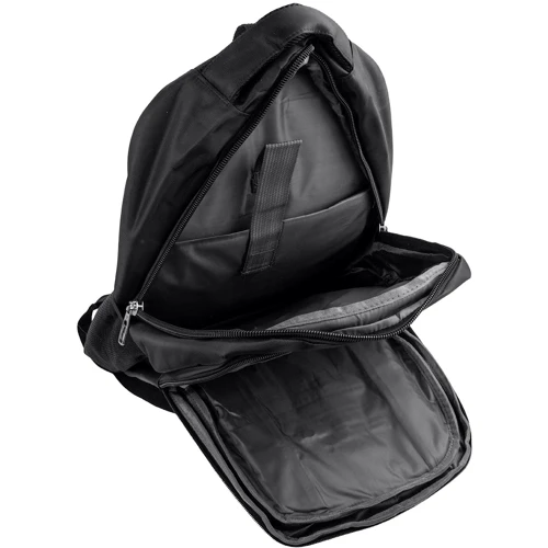 Чоловік рюкзак Valiria Fashion чорний (DETAB8037A-2): Застібка Блискавка
