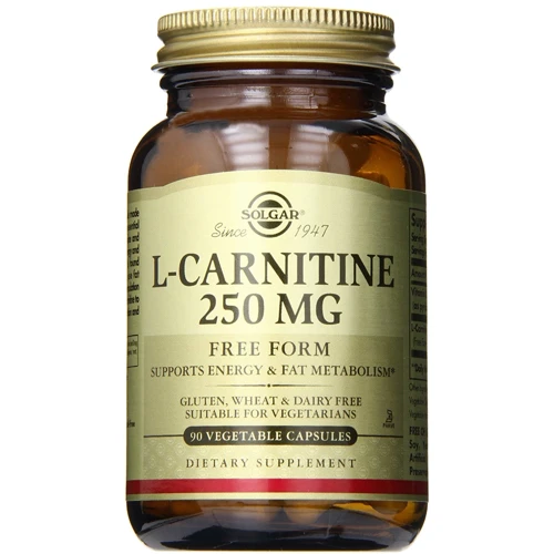 Solgar L-Carnitine 250 mg 90 Vegetable Capsules L-Карнітін