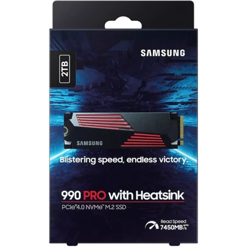 Samsung 990 PRO with Heatsink 2 TB (MZ-V9P2T0CW) UA фото 6