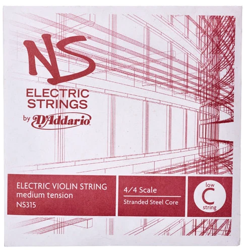 Струна D`ADDARIO NS315 NS Electric Violin Low C 4/4