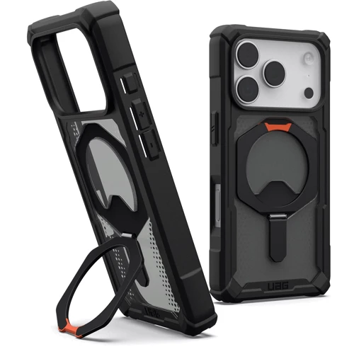 Чехол для iPhone Urban Armor Gear UAG Plasma XTE MagSafe Black/Pop Orange (114527114097) for iPhone 17 Pro