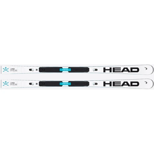 Лыжи HEAD (313243) WC Rebels e-Speed RP EVO 14 wh/bk + крепление (100907) FREEFLEX 14 GW BR.85 [D]m.bk/sp.bl 2024
