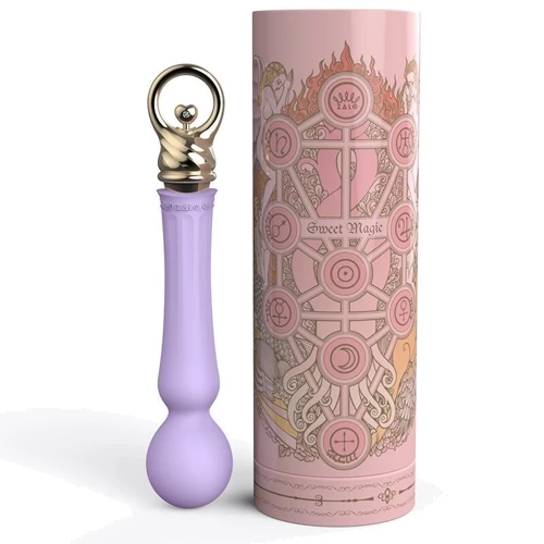 Вибромассажер с подогревом Zalo Sweet Magic - Confidence Wand Fantasy Violet