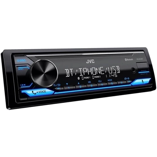 Бездисковая MP3-магнитола JVC (KD-X372BT): FM-тюнер FM/MW/LW