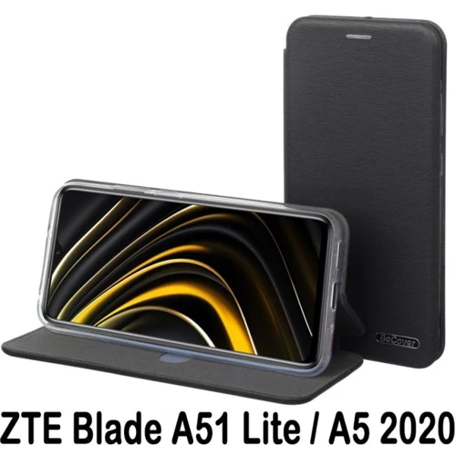 Чохол для телефона BeCover Book Exclusive Black для ZTE Blade A51 Lite / A5 2020 (707955): Плівка в комплекті немає