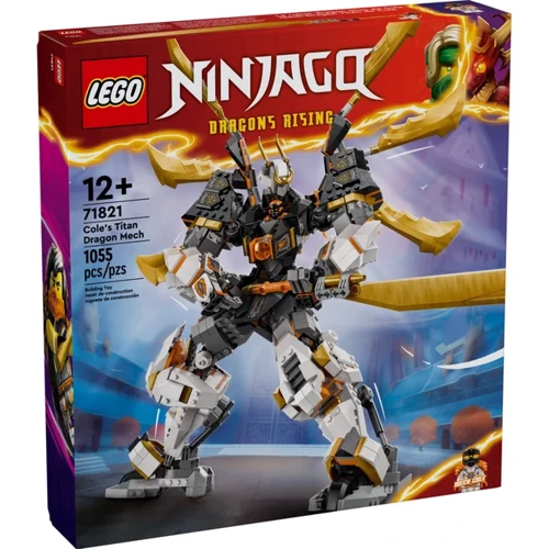 Конструктор LEGO NINJAGO Драконовий робот-титан Коула (71821)