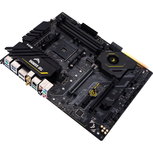 ASUS TUF GAMING X570-PRO WI-FI: Разъемы на плате SATA 3.0, M.2