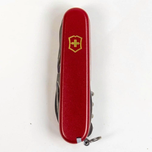 Мультитул Victorinox HUNTSMAN MAT красный матовый лак с желтым лого (Vx13713_M0008p) фото 13