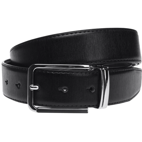 Мужской ремень Borsa Leather черный (v1n067-2A)
