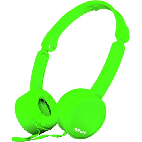 Наушники Trust Nano Foldable Headphones Green