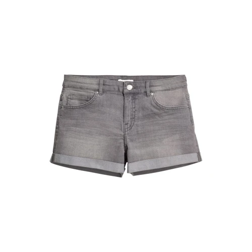 Шорты H&M 3813473 M серые джинсовые