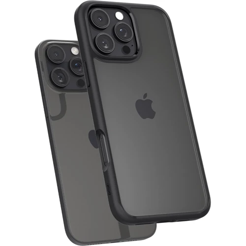 Чехол для iPhone Spigen Ultra Hybrid Matte Black (ACS08125) for iPhone 16 Pro фото 6