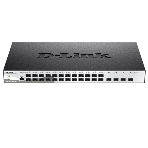 Мережевий комутатор D-Link DGS-1210-28XS/ME/B1A: Кількість портів Gigabit Ethernet (10/100/1000) 24