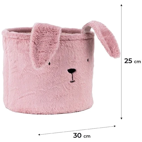 Корзина для хранения Kite Lovely Rabbit 30х25 см плюшевая (K24-3100M-1): Производитель KITE