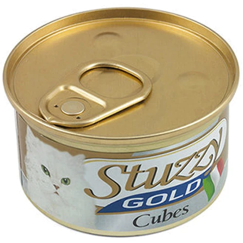 Консервы для кошек Stuzzy Gold Cat Turkey Cube индейка в соусе, 85 г