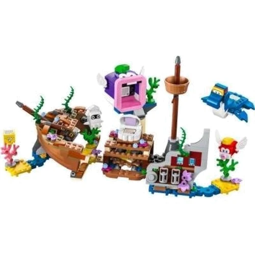 Конструктор LEGO Super Mario Приключения Dorrie на затонувшем корабле. Дополнительный набор (71432): Рекомендуемый возраст до 7 лет