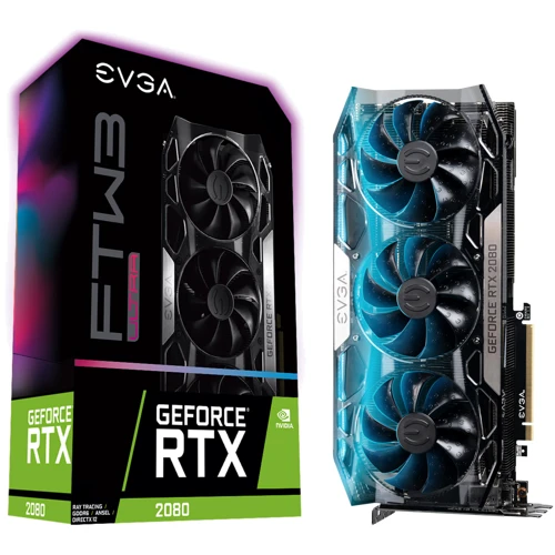 Видеокарта EVGA GeForce RTX 2080 FTW3 ULTRA GAMING 8GB (08G-P4-2287-KR)