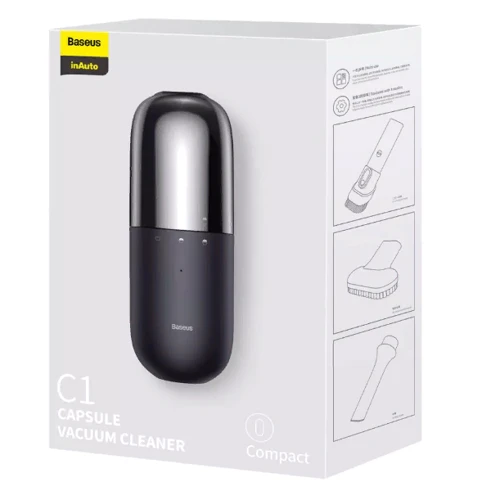 Пылесос Baseus C1 Vacuum Cleaner (CRXCQC1-01): Тип пылесоса вакуумный