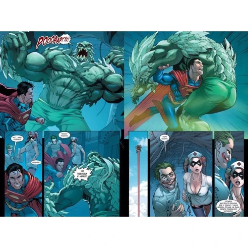 Injustice. Боги серед нас. Рік перший. книга 1: Обкладинка Тверда