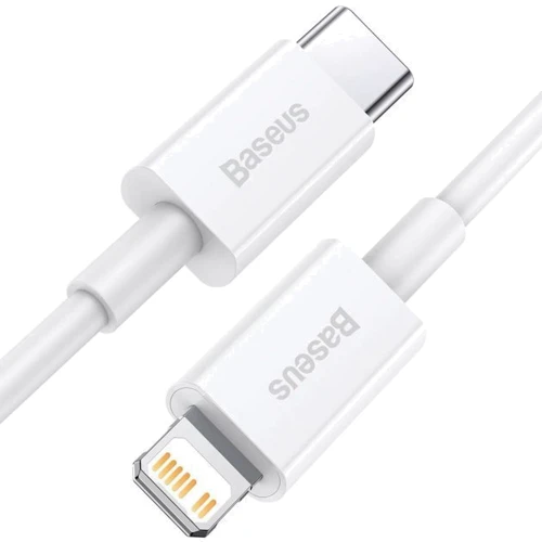 Кабель Baseus Cable USB-C to Lightning Superior Series PD 20W 25cm White (CATLYS-02): Тип USB-C - Lightning