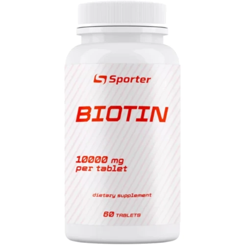 Sporter Biotin 10000 60 tabs / 60 servings