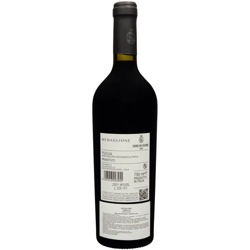 Вино Medaglione Primitivo Puglia красное сухое 0.75 л (FSH_8007013023455): Страна производитель Италия