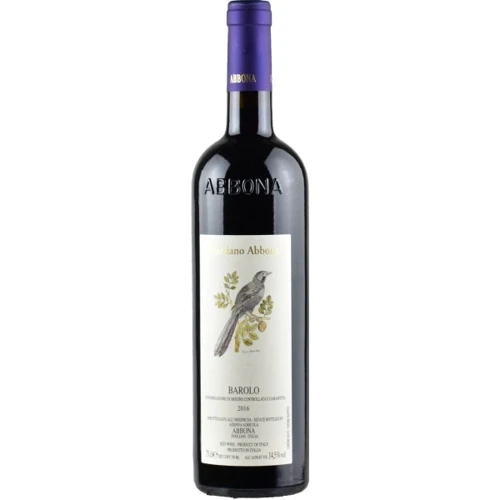 Вино Abbona Barolo DOCG 2016 червоне сухе 0.75 л (VTS2232162)