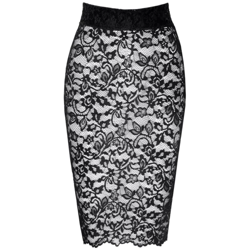 Юбка Noir Handmade F302 Ambivalence lace up midi skirt Вlack, XXL