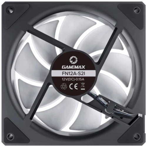 Кулер GameMax FN12A-S2I: Регулировка оборотов широтно-импульсная модуляция (PWM)