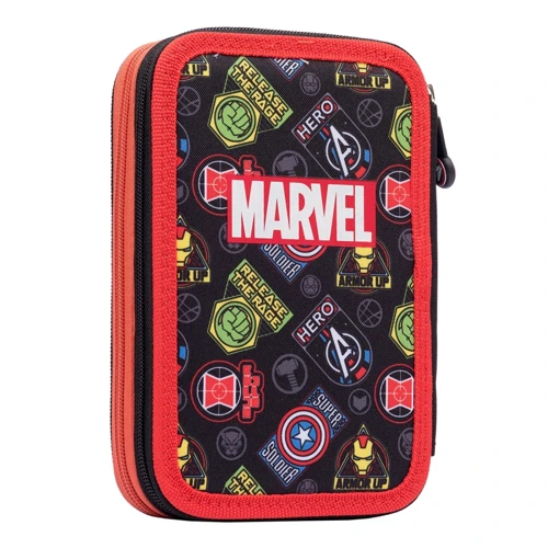 Пенал твердий YES подвійний HP-01 Marvel.Avengers, чорний (533096): Рік випуску колекції 2021