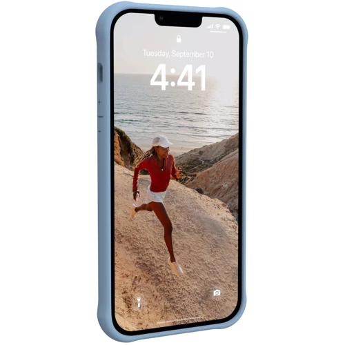 Чехол для iPhone Urban Armor Gear UAG [U] Dot Magsafe Cerulean (114081315858) for iPhone 14 Plus: Материалы Силикон