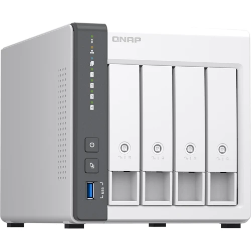 Мережевий накопичувач (NAS) Qnap TS-433-4G: LAN 1(2,5GbE)