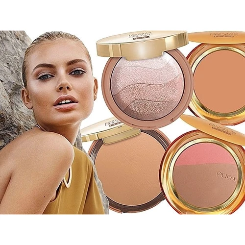 Pupa Extreme Bronze Tanning Foundation №01 SPF 15 Бронзер для обличчя 8.5g: Ступінь захисту SPF 15