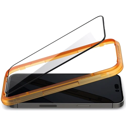 Захисне скло для iPhone Spigen Tempered Glass Glas TR Align Master FC 2 Pack Black (AGL05204) for iPhone 14 Pro Max: Колір прозорий