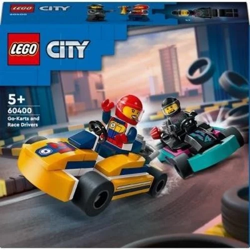 Конструктор LEGO City Картинг и гонщики 99 деталей (60400)