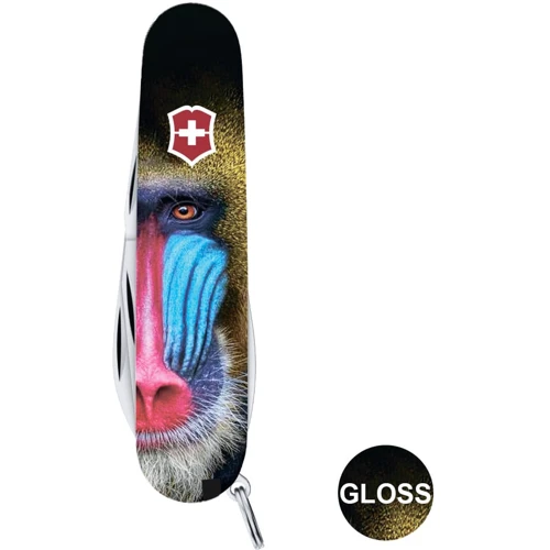 Мультитул Victorinox TINKER ANIMAL Обезьяна Мандрил (Vx14603.3_F1070pw): Вес, г 59