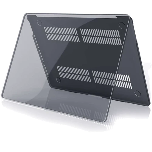 COTEetCI Universal PC Case Transparent Black (MB1021-TB) for MacBook Pro 13 with Retina Display (2016-2019)