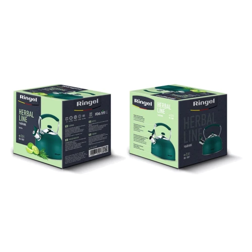 Чайник Ringel Herbal Line 2.5 л (RG-1007): Обсяг, л 2.5