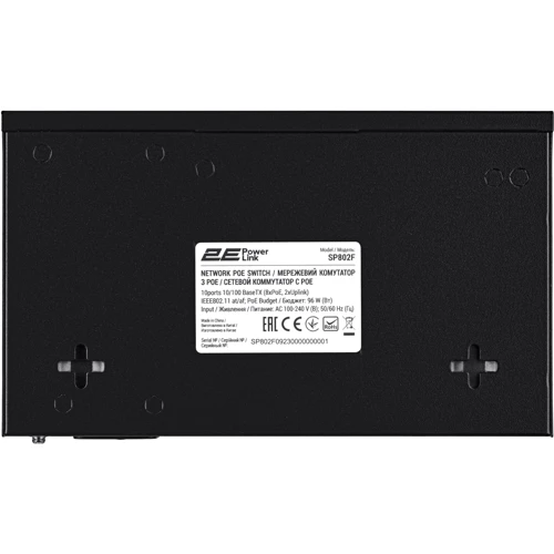 Мережевий комутатор 2E PowerLink SP802F (2E-SP802F) фото 9